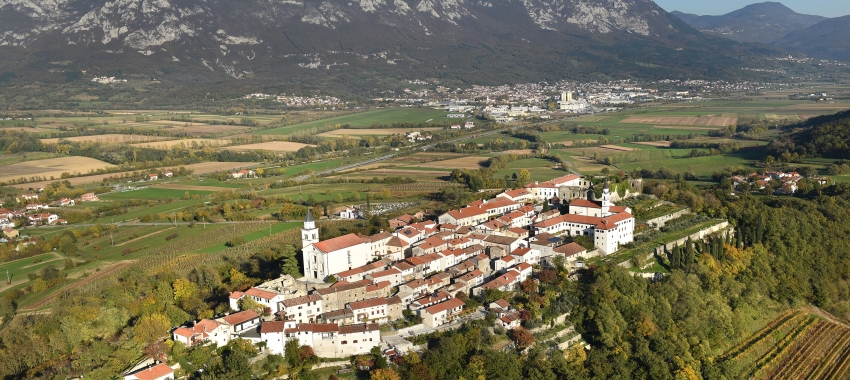 Pogled na Vipavski Križ